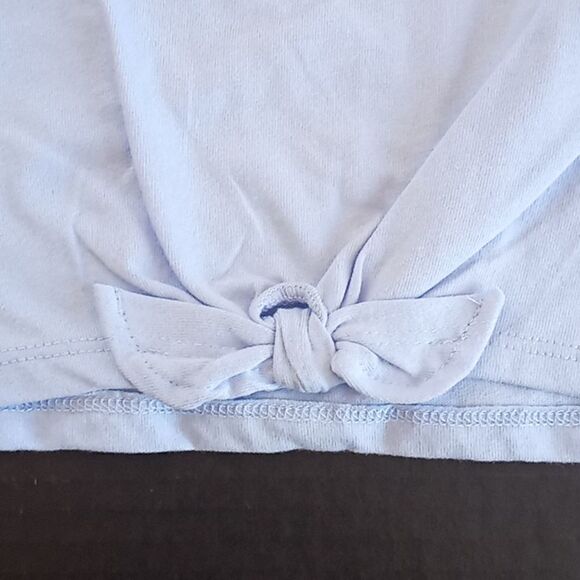 GIRLS TIE FRONT Unicorn Shirt - Picture 4 of 4